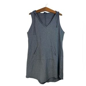 Torrid Women’s Gray Hooded Tank Dress French Terry Outdoor Size 1X